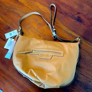 Christina Hobo Bag in Latte by Jessica Simpson
